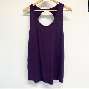 ZYIA active purple tank, good condition, size extra large